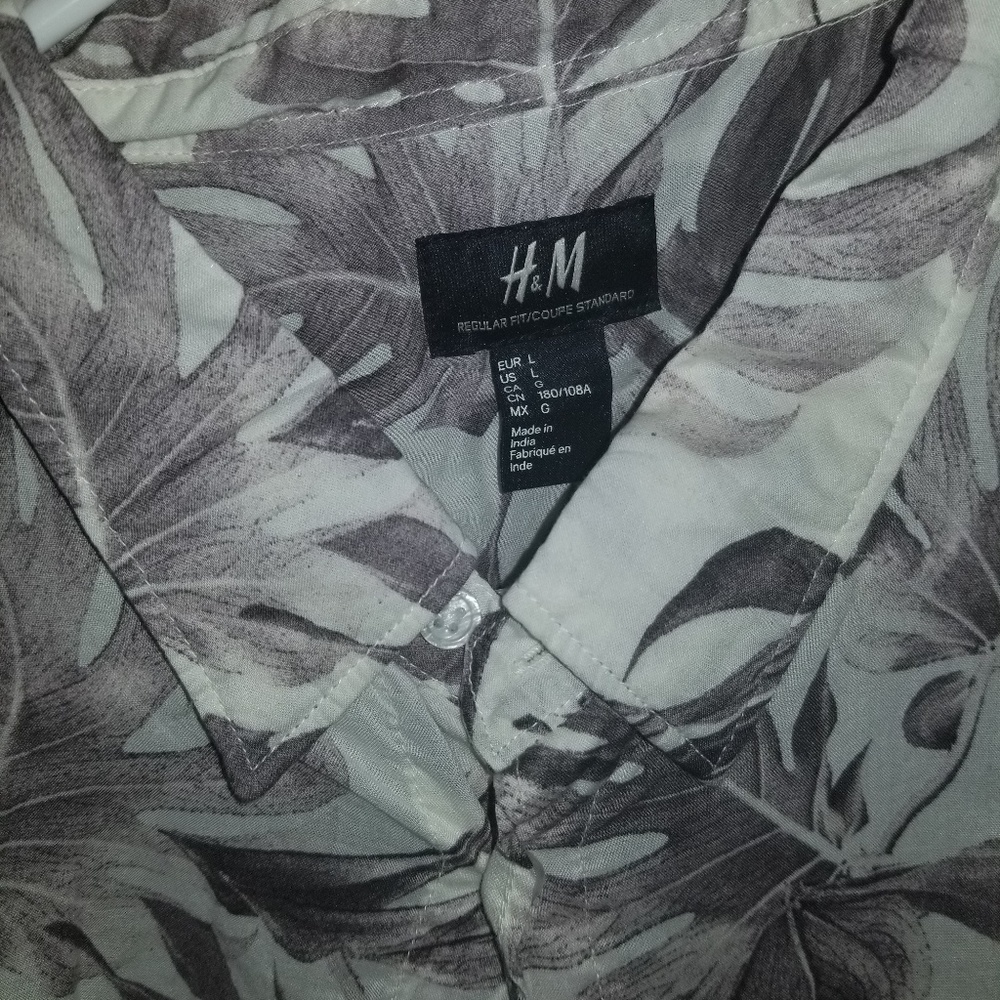 Mens collard shirt - Picture 2 of 3